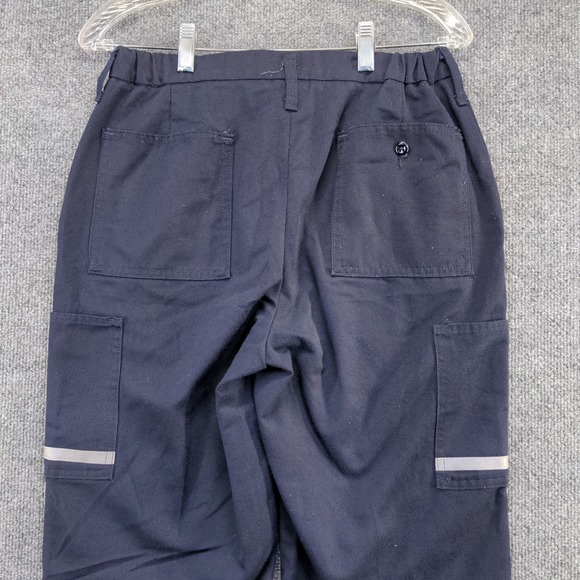FedEx VF Imagewear Stan Herman Women's Reflective Uniform Pants Blue Size 6_35 - Picture 3 of 11